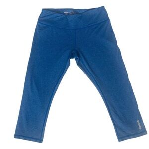 Reebok blue Capri leggings size M